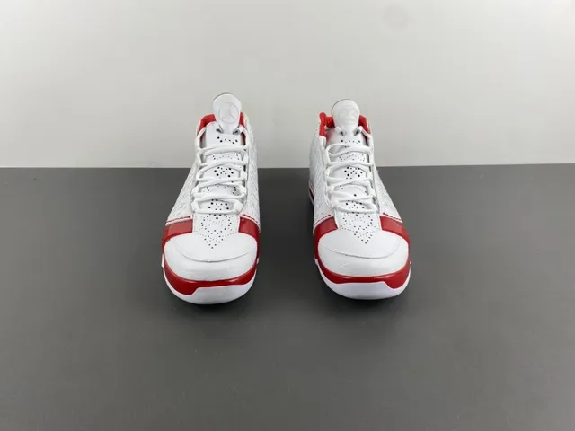 Air Jordan 12 White Red Gold High-Top Basketball Shoes 11