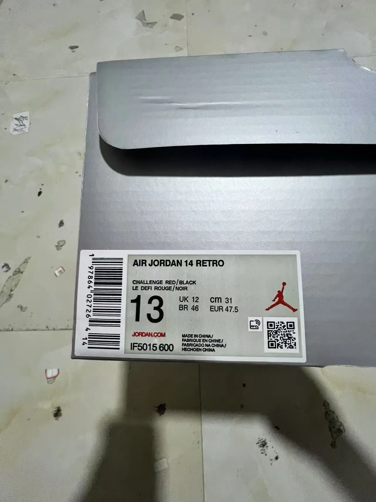 Air Jordan 14 Ferrari Red Suede Basketball Shoes 10