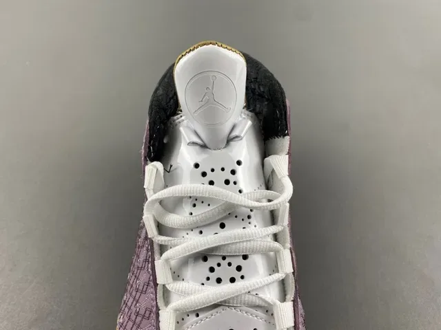 Air Jordan 22 Lavanda y Blanco Zapatos de Baloncesto Acolchados 6