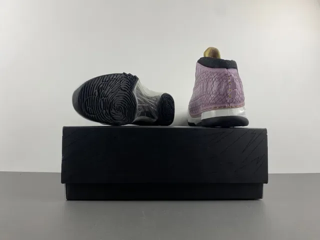 Air Jordan 22 Lavanda y Blanco Zapatos de Baloncesto Acolchados 16