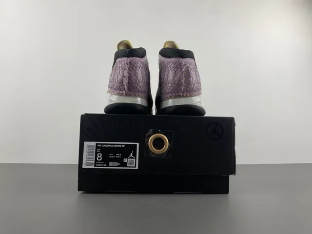 Air Jordan 22 Lavanda y Blanco Zapatos de Baloncesto Acolchados 17