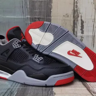 Air Jordan 4 黑红灰篮球鞋