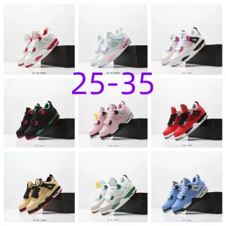 Air Jordan 4 White Red Basketball Shoes