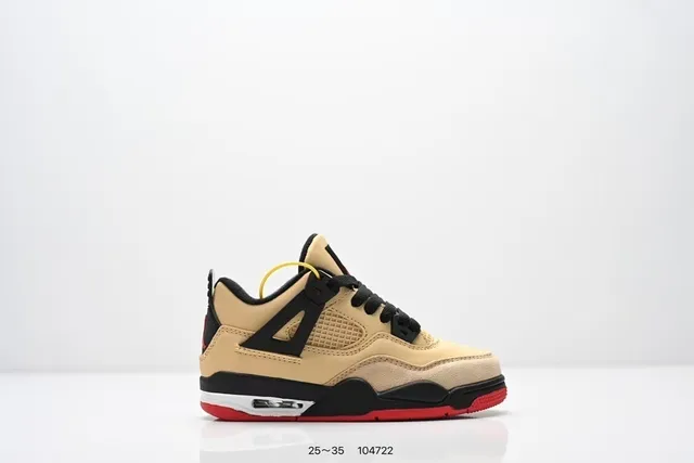 Air Jordan 4 White Red Basketball Shoes 7