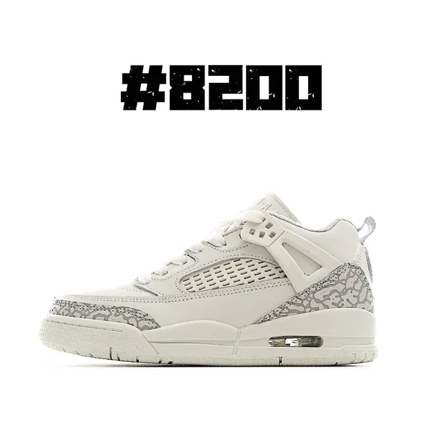Air Jordan 4 White Red Elephant Lifestyle Sneakers 5