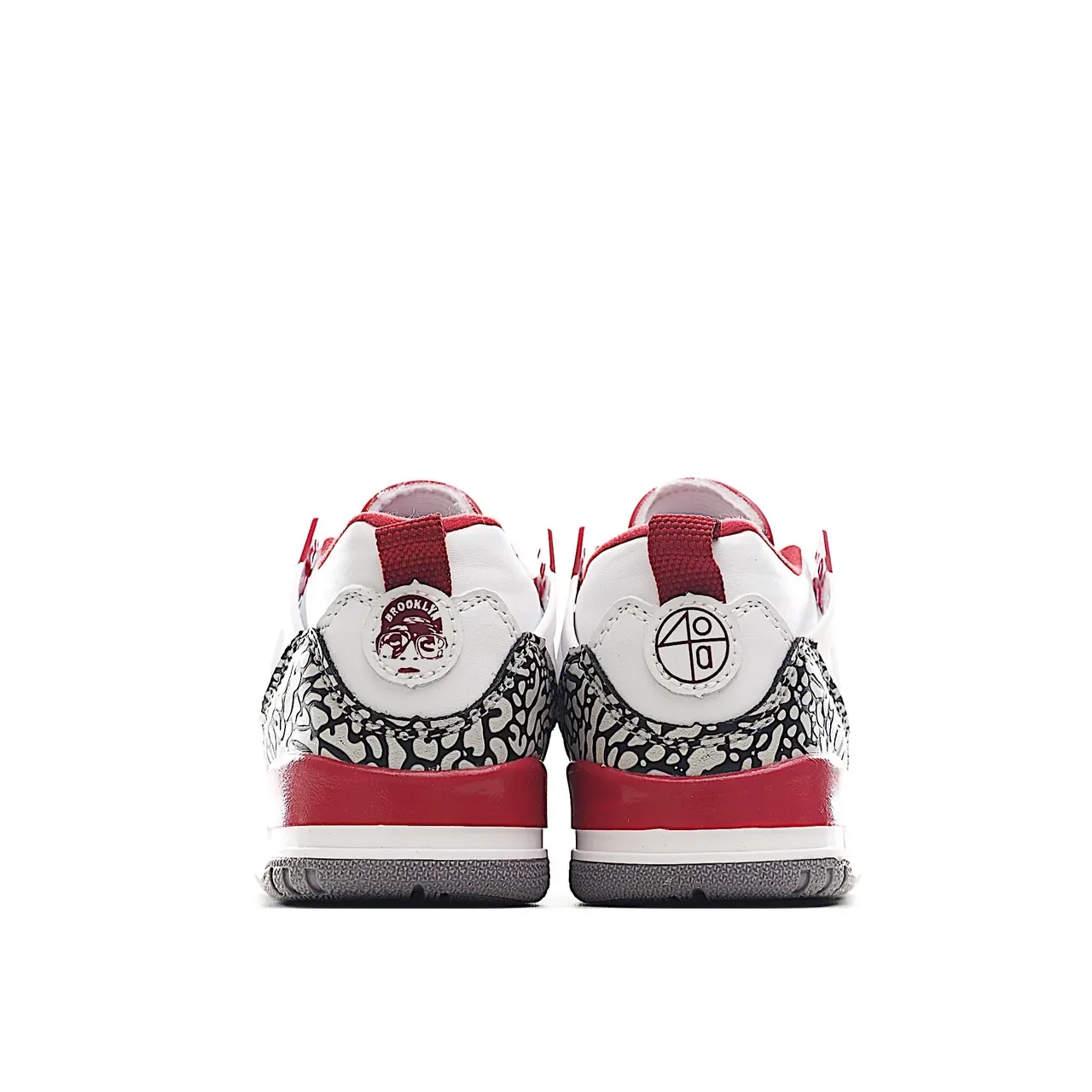 Air Jordan 4 White Red Elephant Lifestyle Sneakers 14