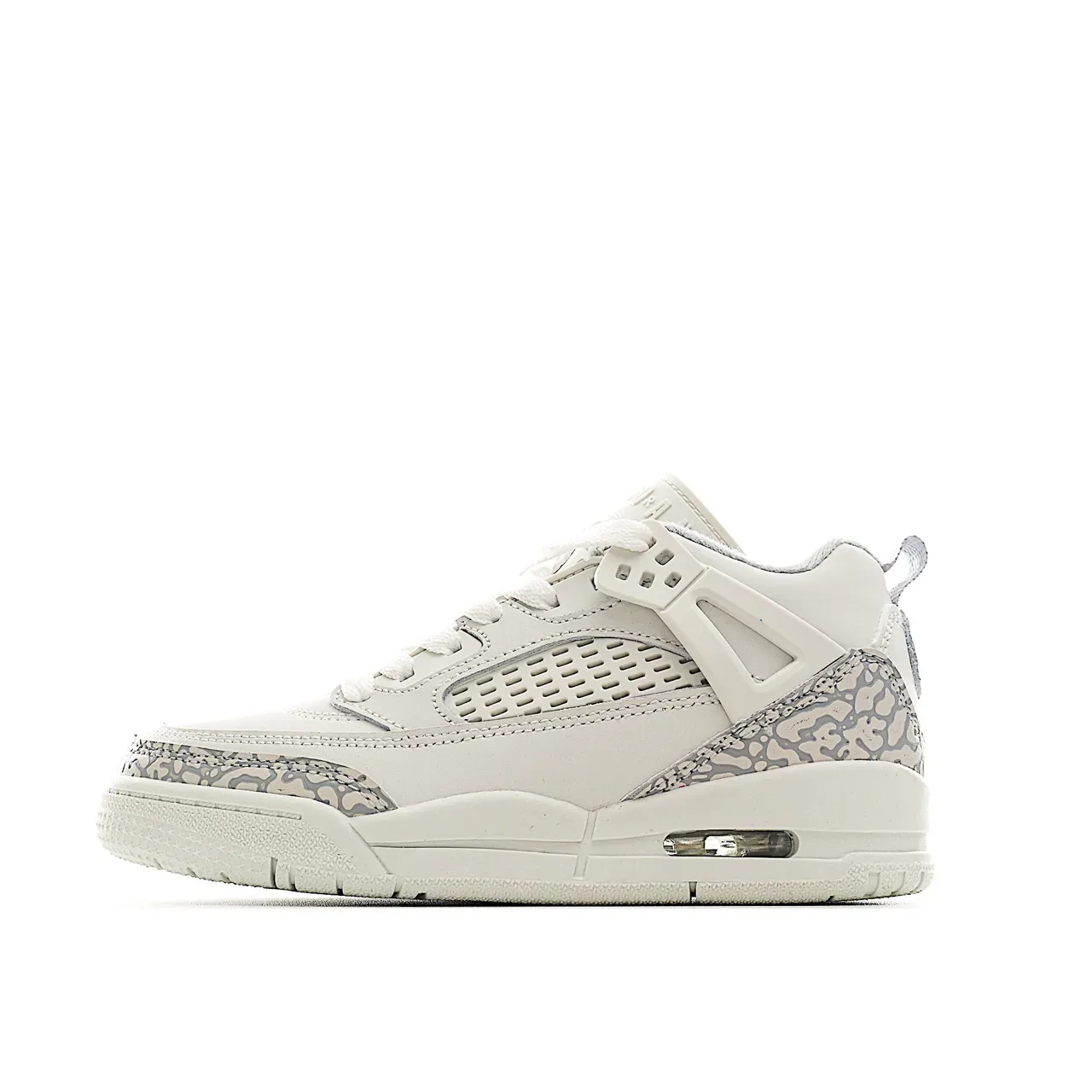 Air Jordan 4 White Red Elephant Lifestyle Sneakers 19