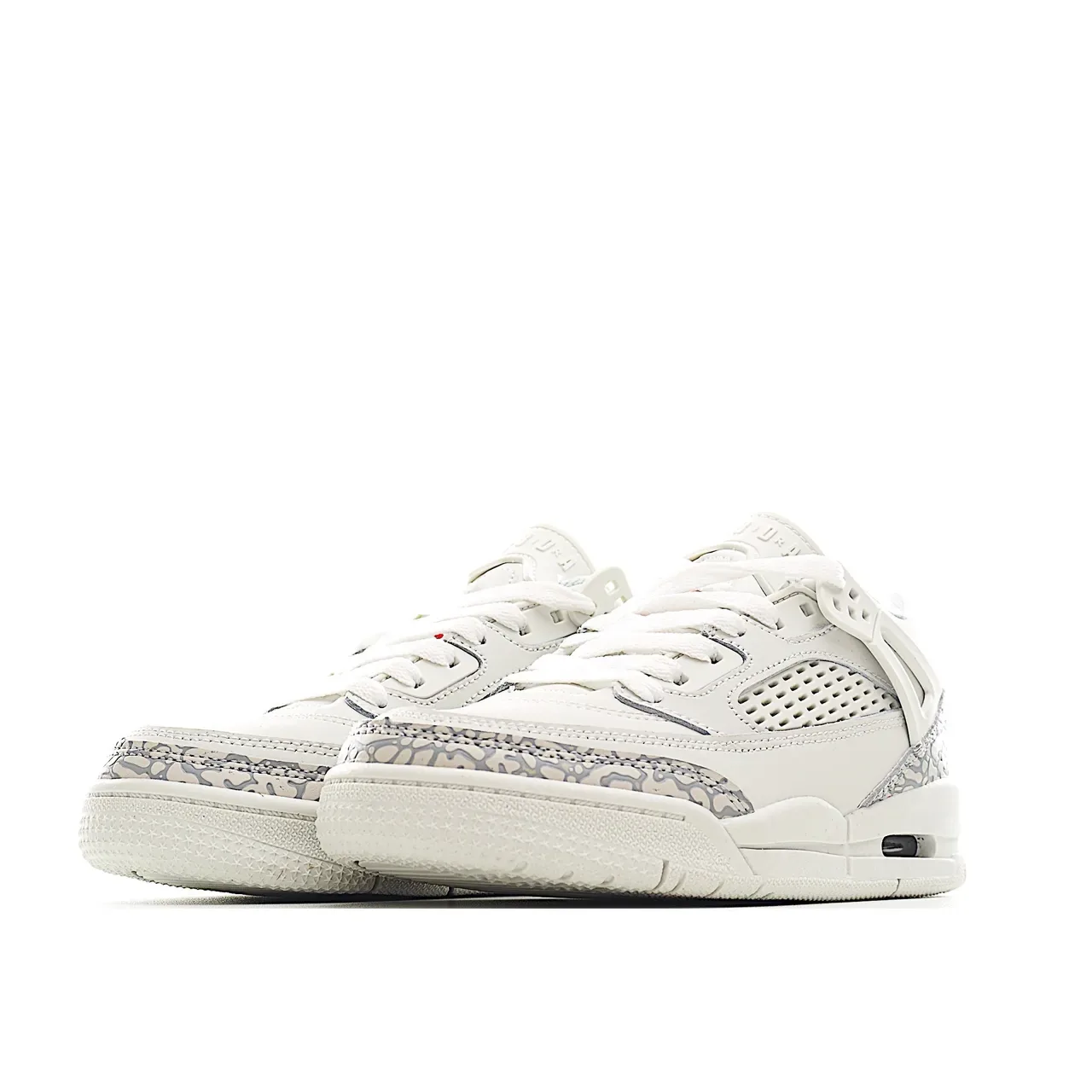 Air Jordan 4 White Red Elephant Lifestyle Sneakers 20