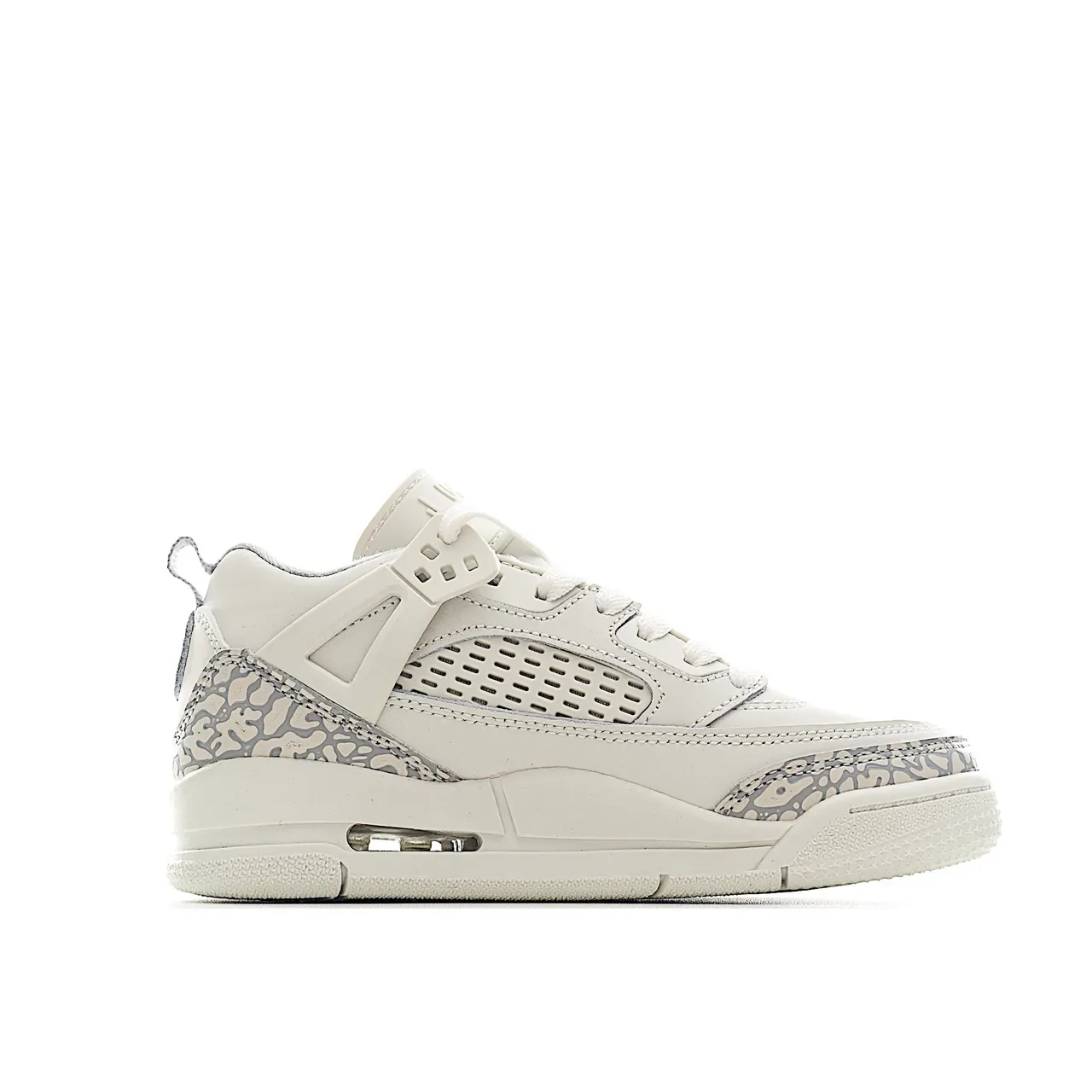 Air Jordan 4 White Red Elephant Lifestyle Sneakers 21