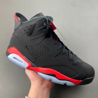 Air Jordan 6 黑红浅蓝篮球鞋