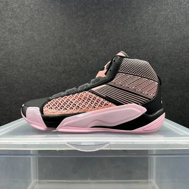 Tênis de basquete Air Jordan Generation 38 rosa e preto 2