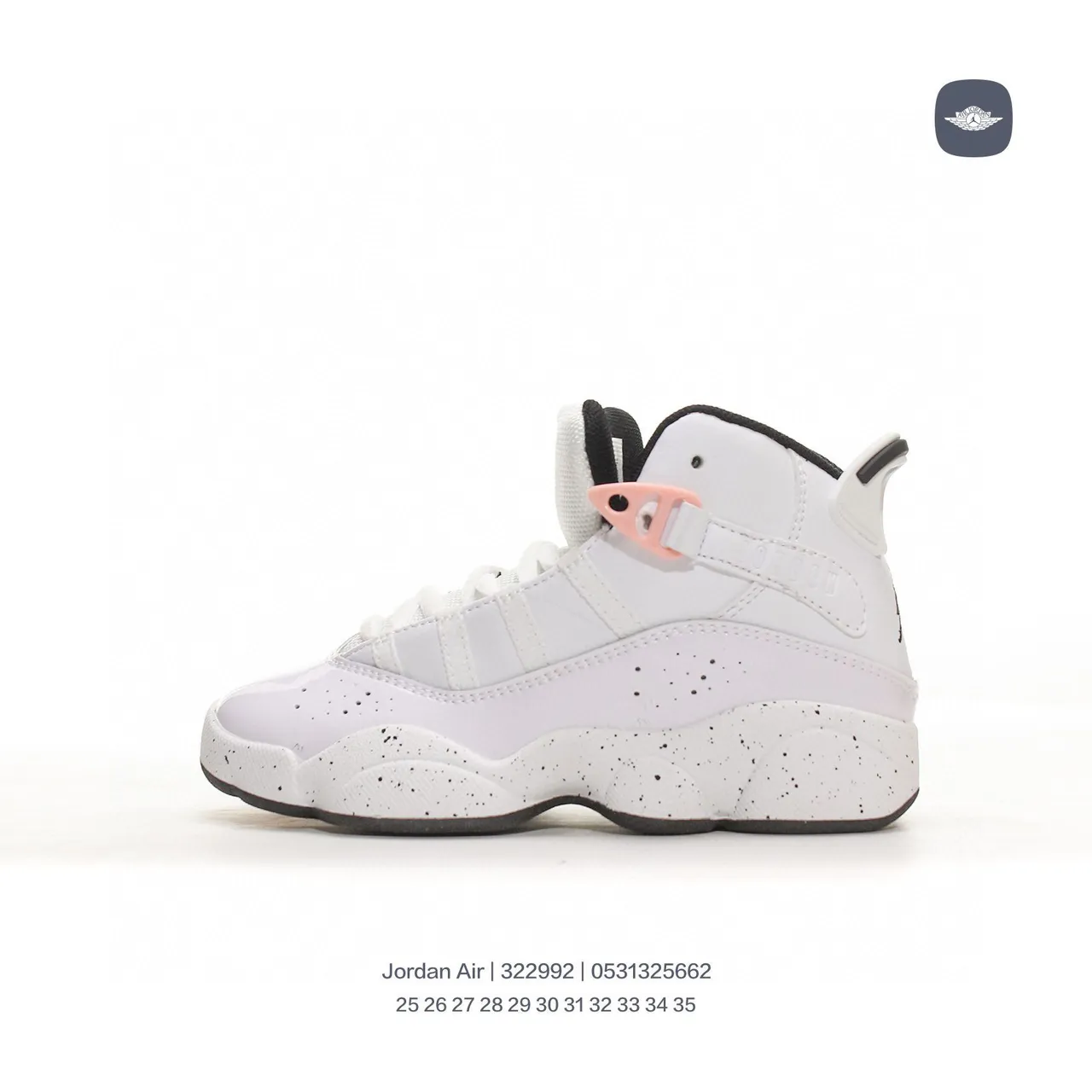 Air Jordan Gray Blue High-Top Padded Collar Basketball Shoes 16