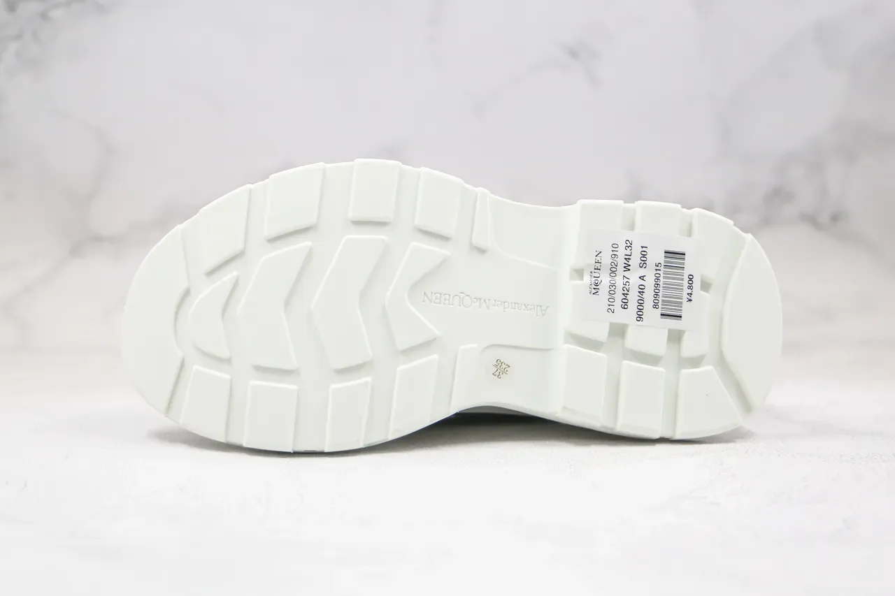Alexander McQueen Oversized Sneaker Black and White Chunky Sneakers 2