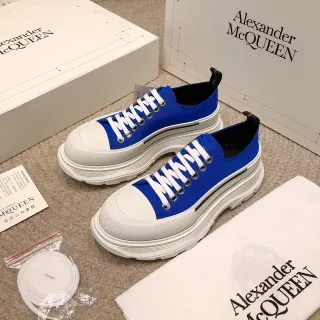 Alexander McQueen Oversized Sneaker Royal Blue White Lifestyle Sneakers