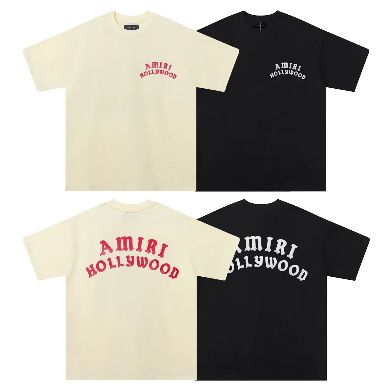 Amiri Hollywood Graphic Oversized T-Shirt 6