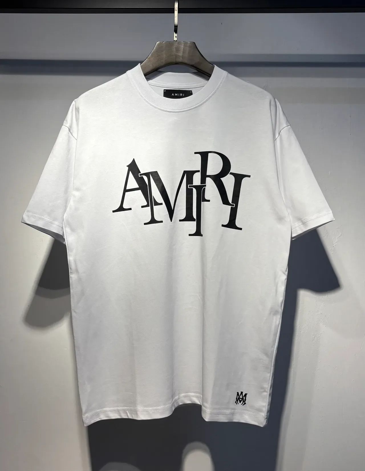 Amiri Logo Print Oversized T-Shirt 7