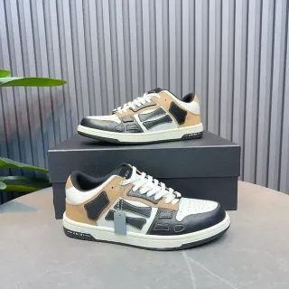Amiri MA Court Beige Black White Lifestyle Sneakers