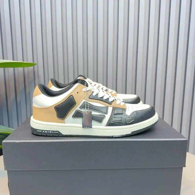 Amiri MA Court Beige Black White sneakers style de vie 5