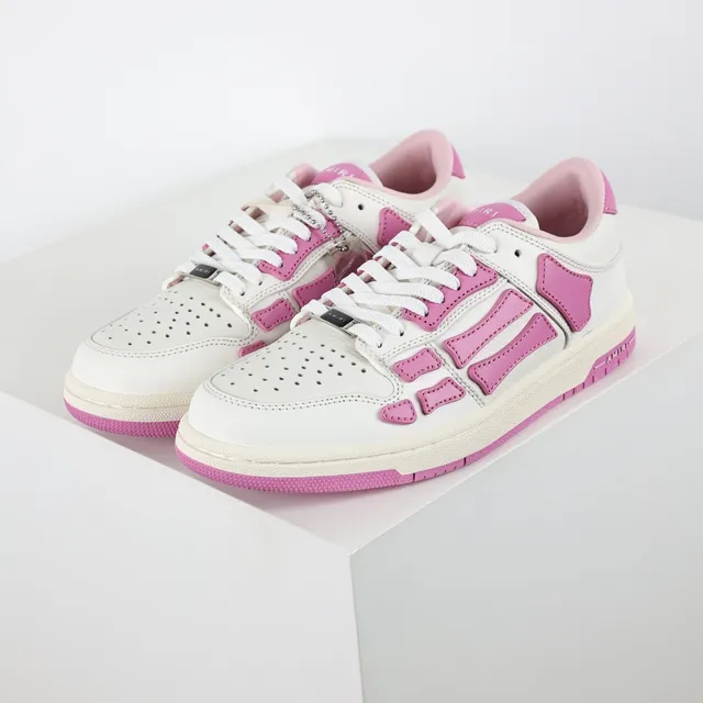 Amiri Skel Top White and Pink Lifestyle Sneakers 2