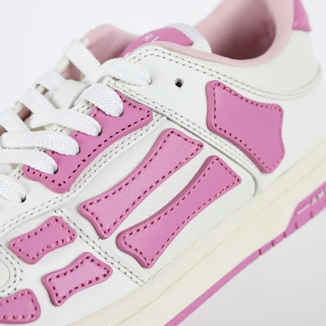 Amiri Skel Top White and Pink Lifestyle Sneakers 6