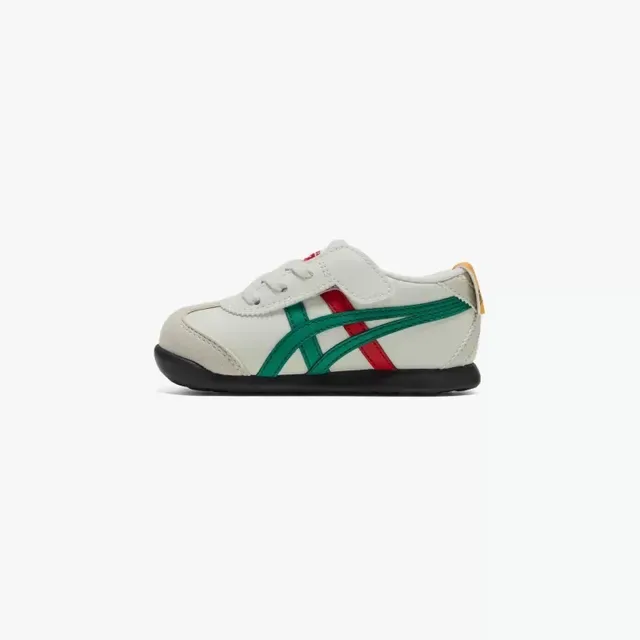 ASICS Beige Green Low-Top Lace-Up Lifestyle Sneakers 2