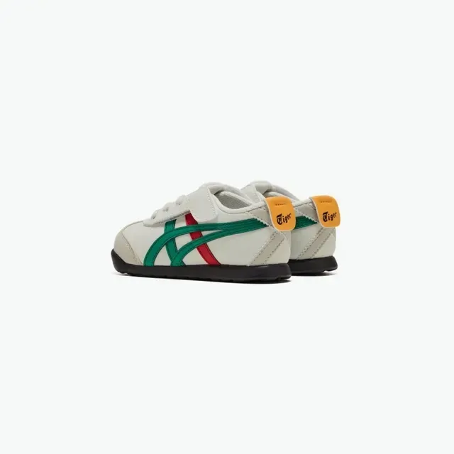 ASICS Beige Green Low-Top Lace-Up Lifestyle Sneakers 4