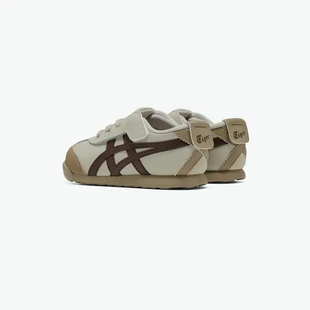 ASICS Beige Green Low-Top Lace-Up Lifestyle Sneakers 17