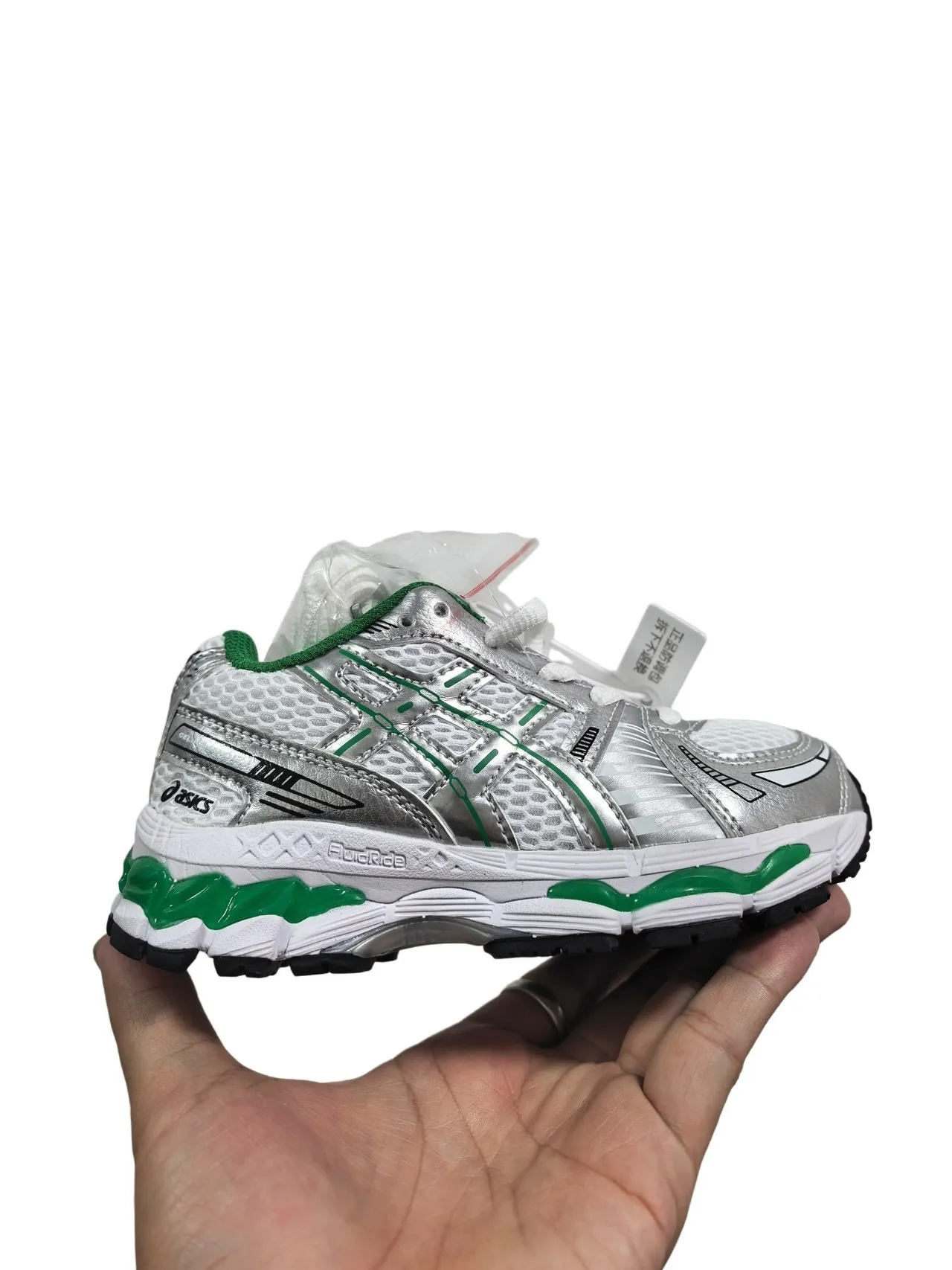 ASICS Gel-Kayano Chaussures de running noir/argent 16