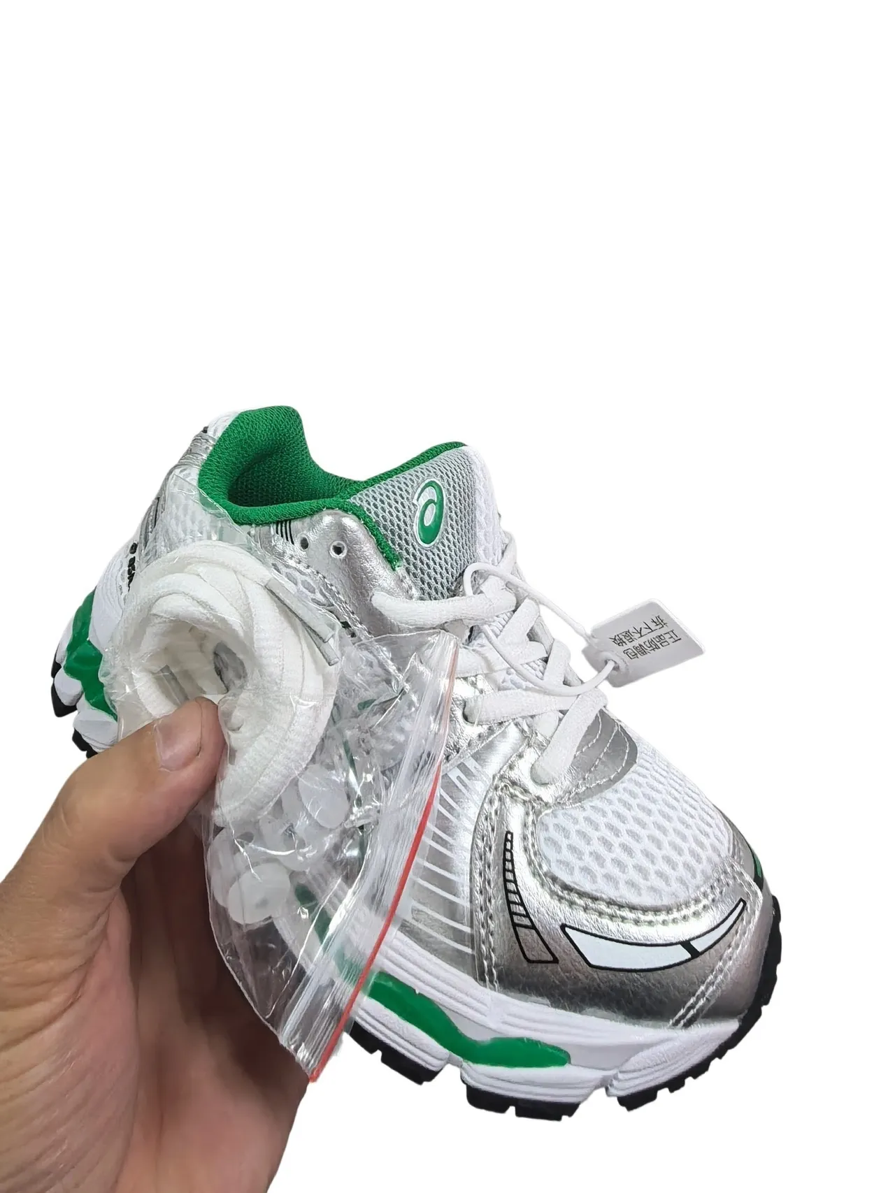 ASICS Gel-Kayano Chaussures de running noir/argent 20