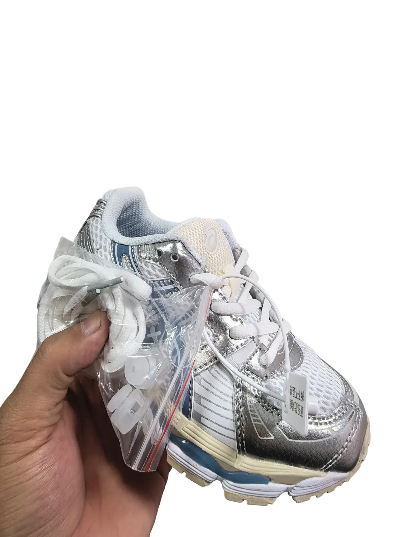 ASICS Gel-Kayano Chaussures de running noir/argent 21