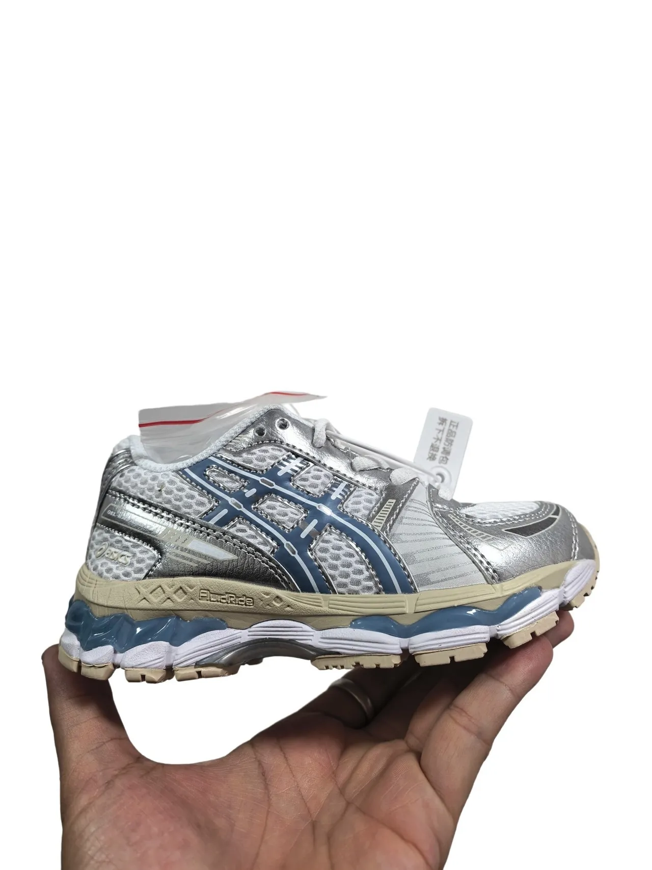 ASICS Gel-Kayano Chaussures de running noir/argent 24
