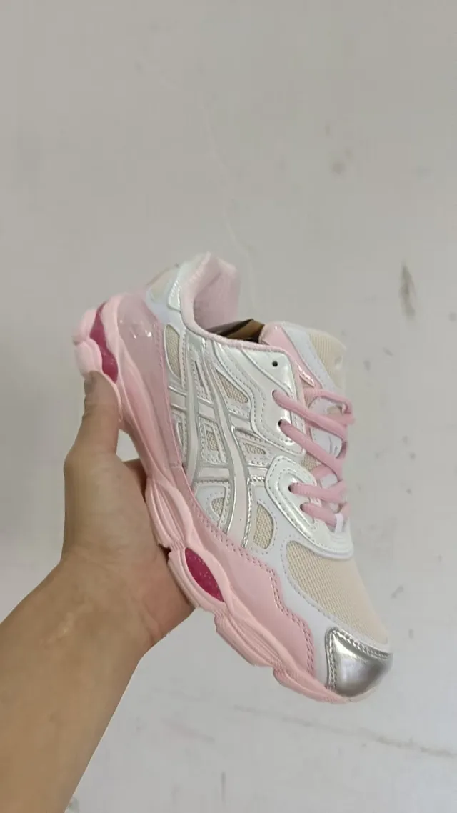 ASICS GT-2160 Silver Pink Chunky Sneakers 2