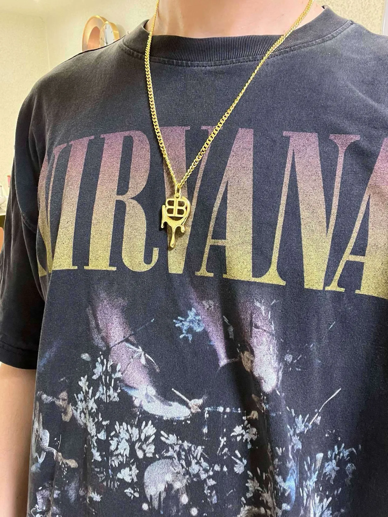 Balenciaga BB Drip Chaîne d'Or Collier 8