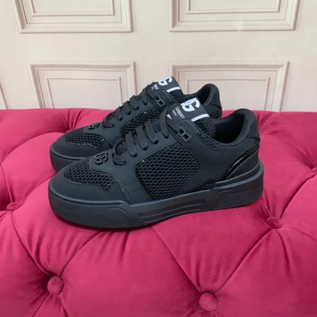 Balenciaga Chaussures lifestyle noires blanches en maille et synthétique panelées 6
