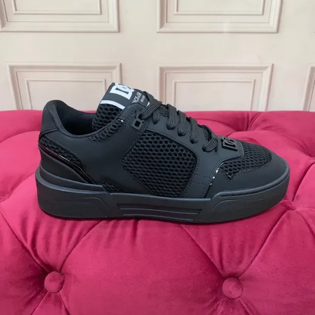 Balenciaga Chaussures lifestyle noires blanches en maille et synthétique panelées 9