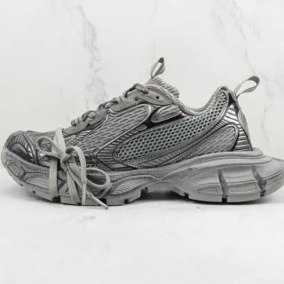 Balenciaga Defender Monocromático Gris Zapatillas Chunky