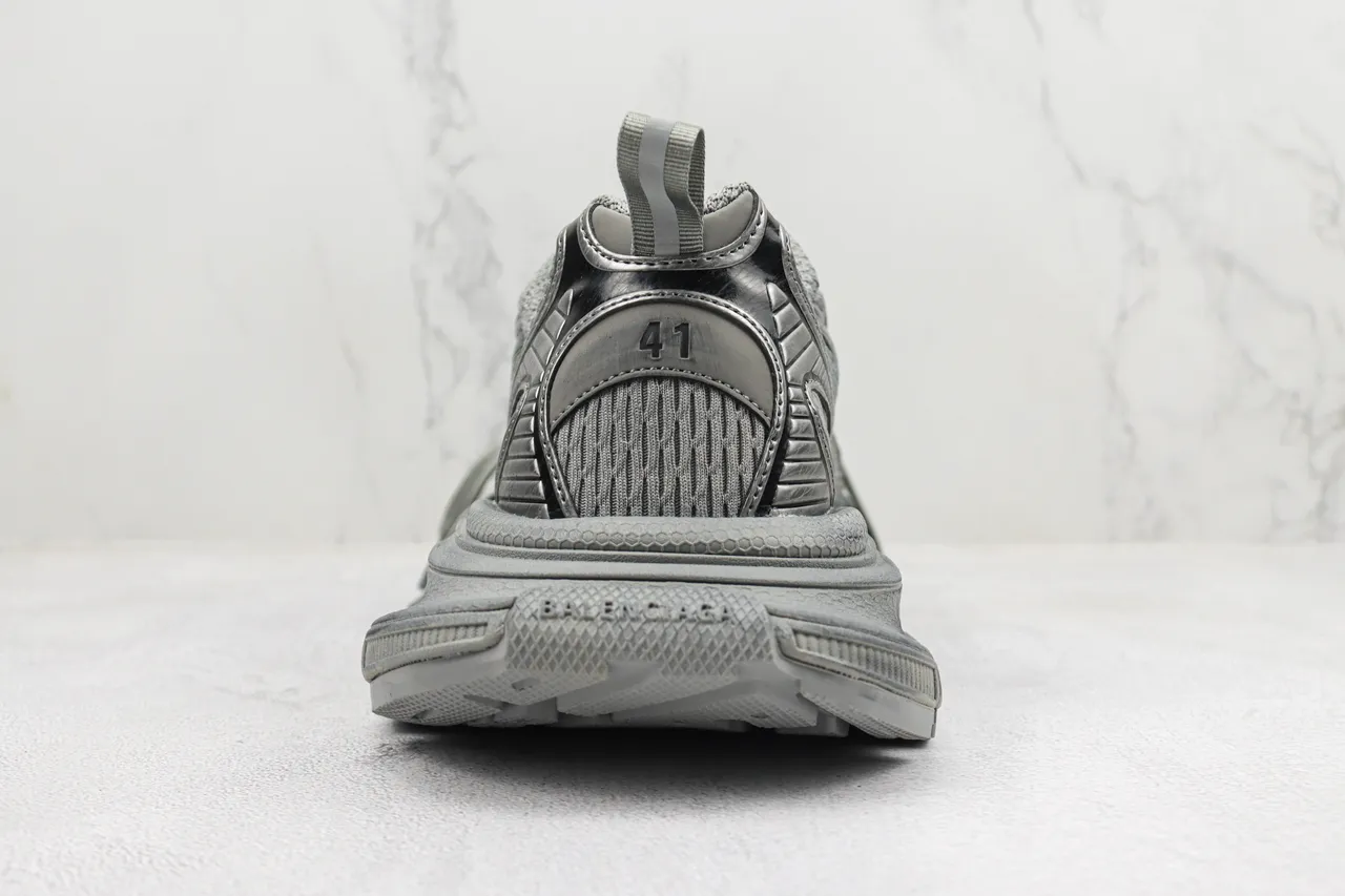 Balenciaga Defender Monocromático Gris Zapatillas Chunky 9