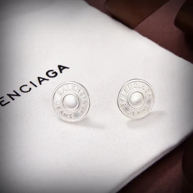 Balenciaga Jeans Pendientes Circulares Stud 3