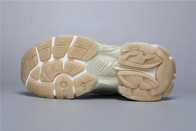 Balenciaga Runner حذاء رياضي سميك أبيض فلورسنت 6