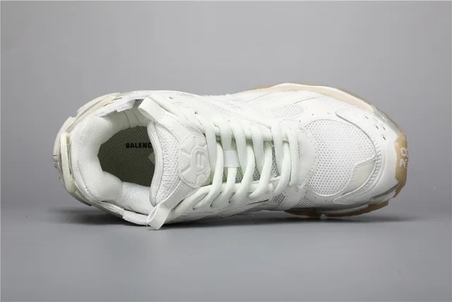 Balenciaga Runner حذاء رياضي سميك أبيض فلورسنت 7