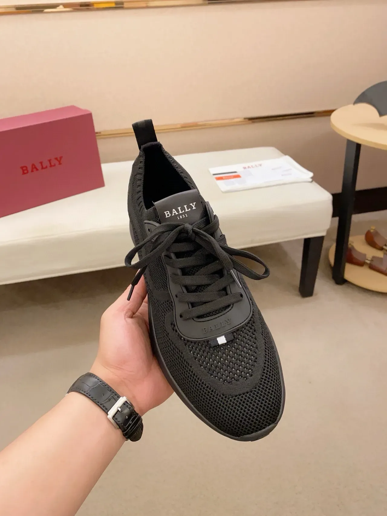Balenciaga Speed Trainer tênis lifestyle de malha preto 6