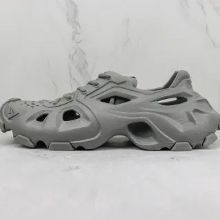 Balenciaga Speed Trainer Gris Monolítico Chunky Sneaker