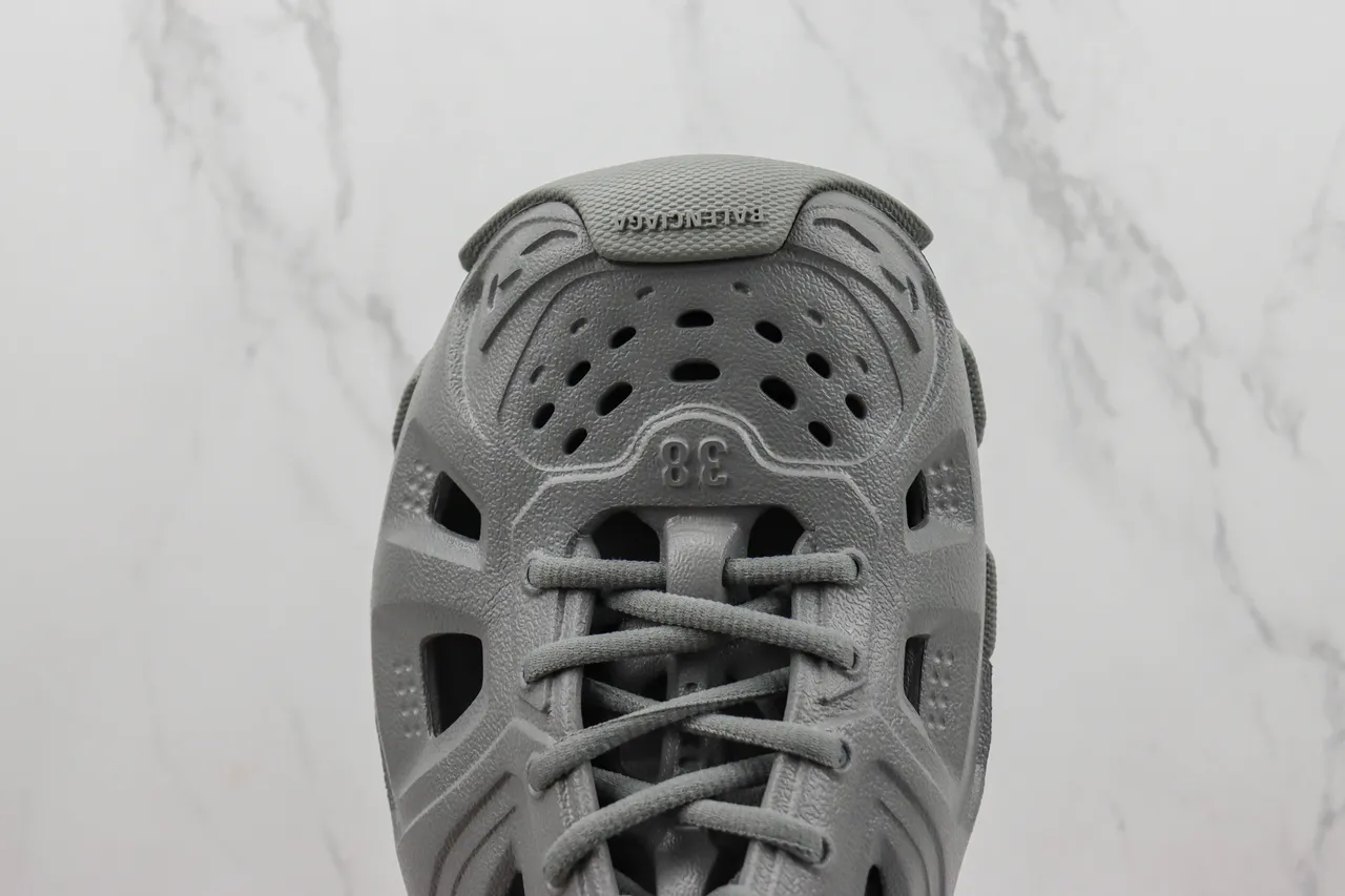 Balenciaga Speed Trainer Gray Monolithic Chunky Sneaker 6