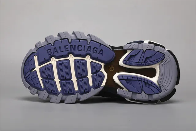 Balenciaga Track Sneaker Noir Blanc Violet Chaussures Chunky 6