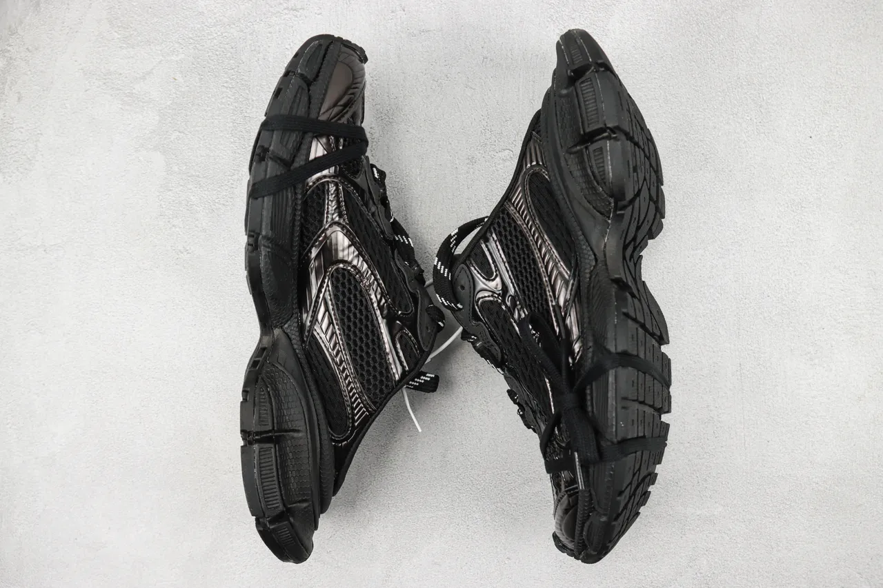 Balenciaga Track Trainer أحذية رياضية سوداء سميكة 2