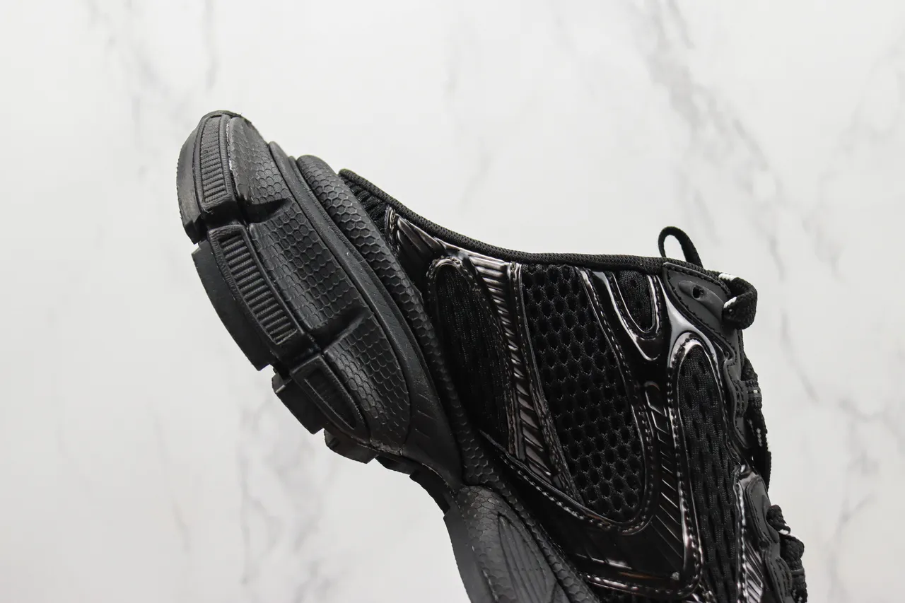 Balenciaga Track Trainer أحذية رياضية سوداء سميكة 5