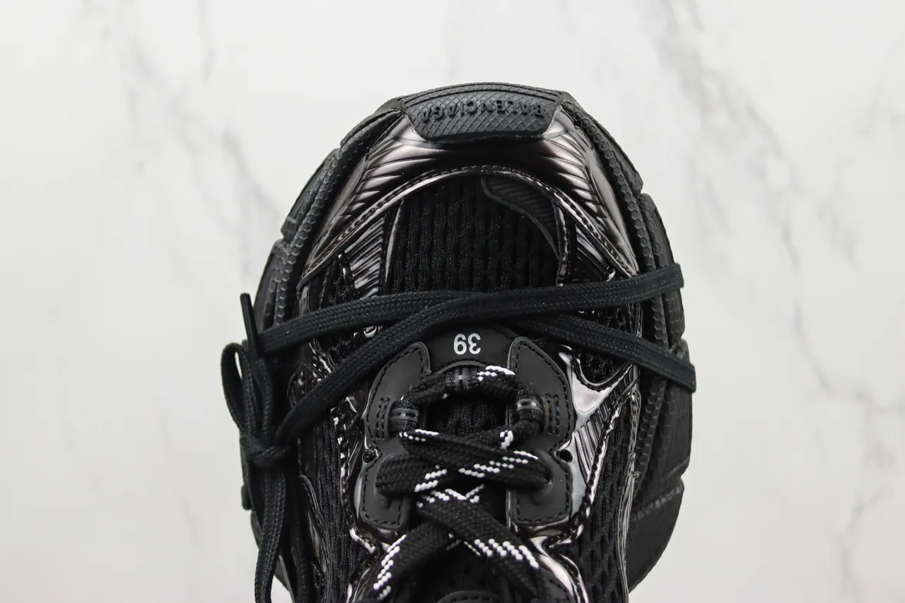 Balenciaga Track Trainer أحذية رياضية سوداء سميكة 6