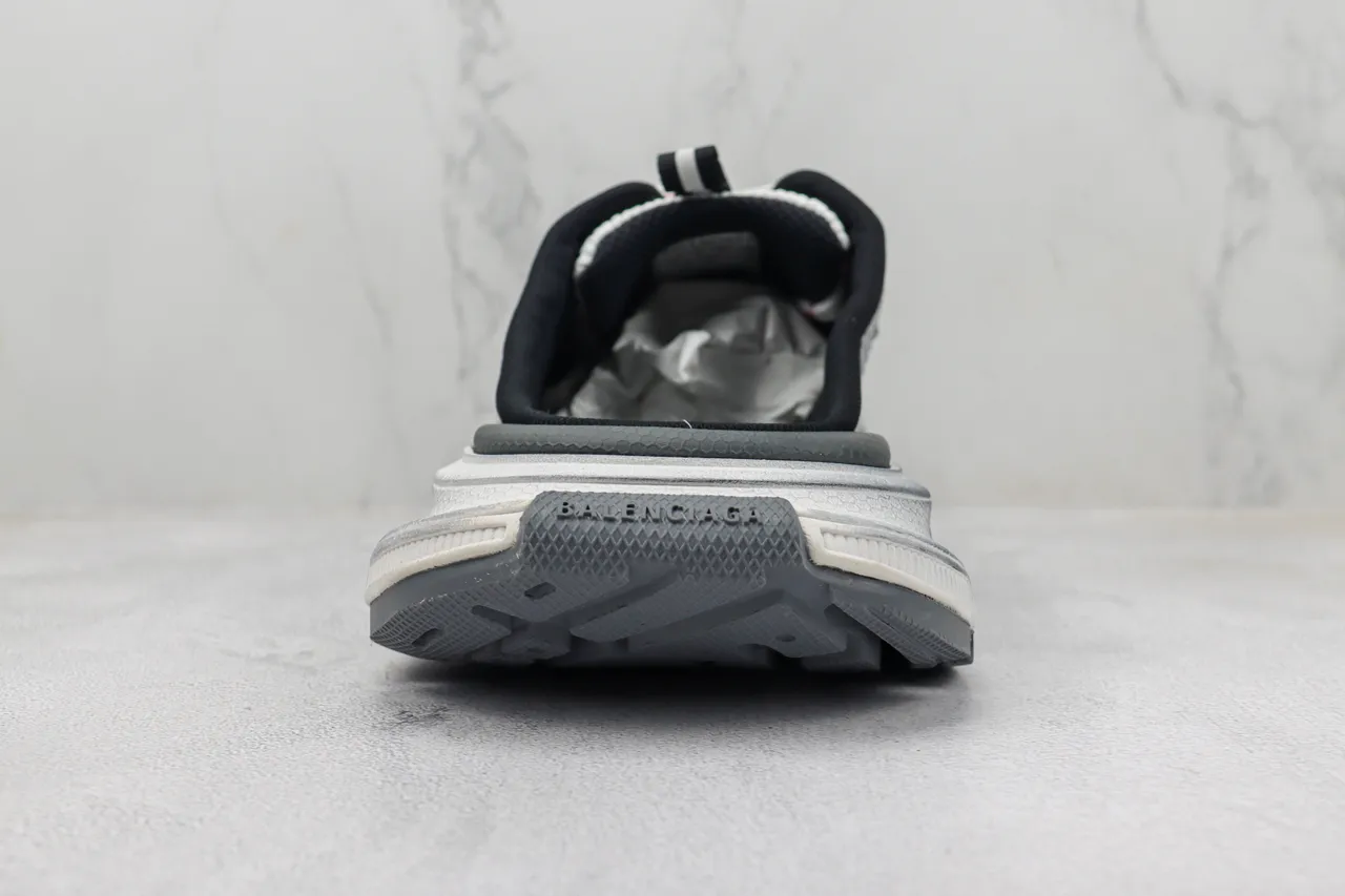 Balenciaga Track Trainer أحذية رياضية رمادية سوداء سميكة 9