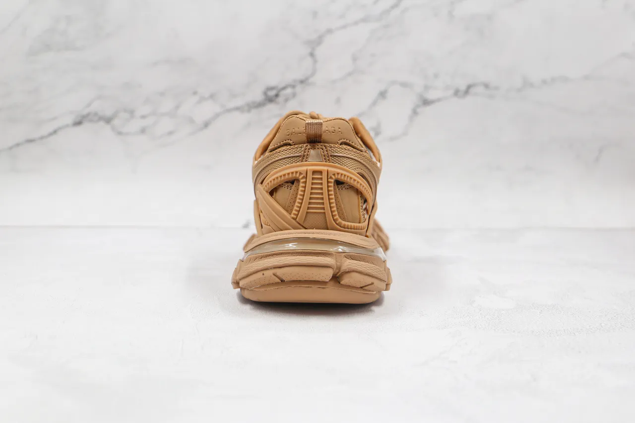 Balenciaga Track Trainer Monotone Tan baskets chunky 2