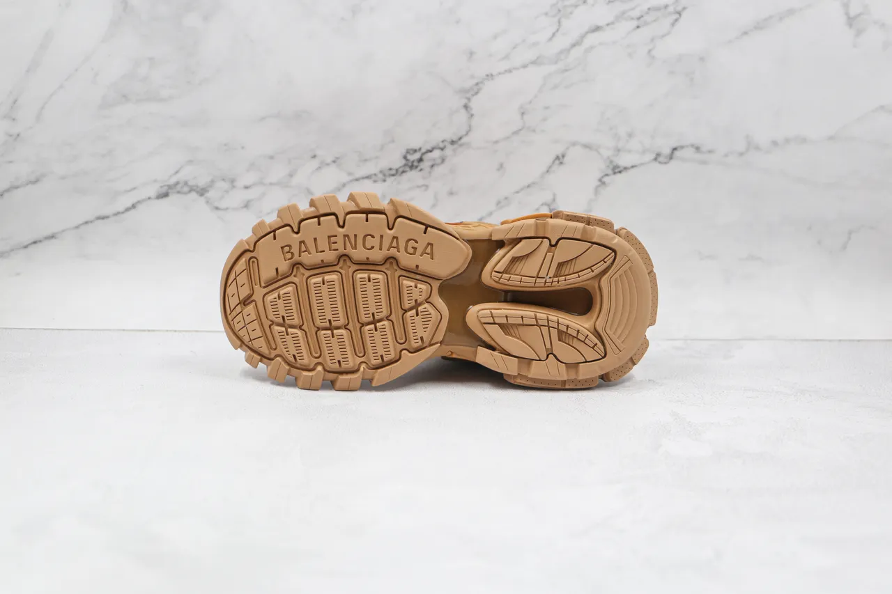 Balenciaga Track Trainer Monotone Tan baskets chunky 3
